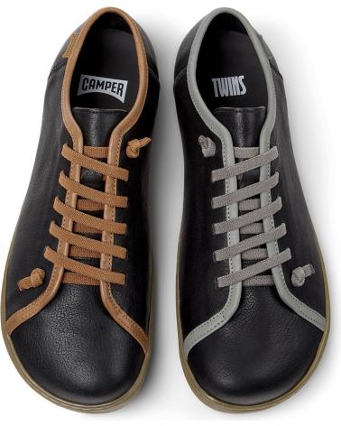 ZAPATILLAS CASUAL CAMPER TWINS K101064 NEGRO NEGRO005