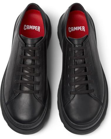 SAPATOS DE COURO CAMPER BRUTUS K101066 PRETO NEGRO001