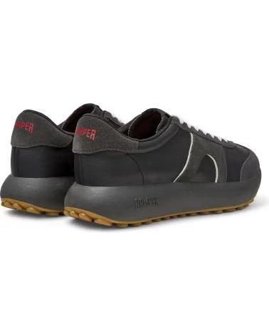 CAMPER ZAPATOS ZAPATOS HOMBRE ZAPATILLAS BAJAS MODELO PELOTAS COLOR NEGRO