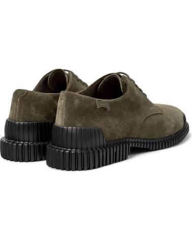 CHAUSSURES EN CUIR À LACETS CAMPER PIX K101076 VERT VERDE003