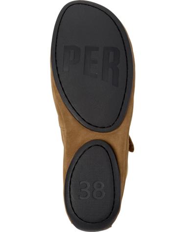 BALLERINES CAMPER RIGHT NINA EN CUIR MARRON - K201365 MARRON030