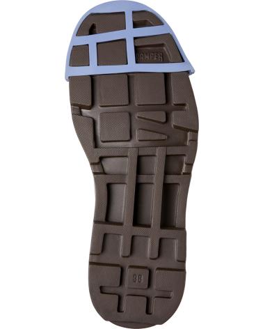 CAMPER JUNCTION K201469 LEDERSCHUHE BRAUN MARRON025