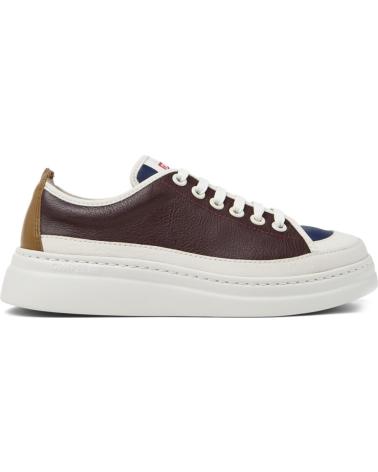 CAMPER TWINS RUNU LEDER-SNEAKER K201626 MEHRFARBIG MULTI018