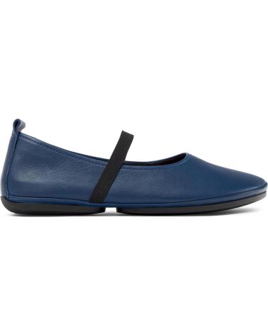 CAMPER BALLERINAS RIGHT NINA K201643 BLAU AZUL010