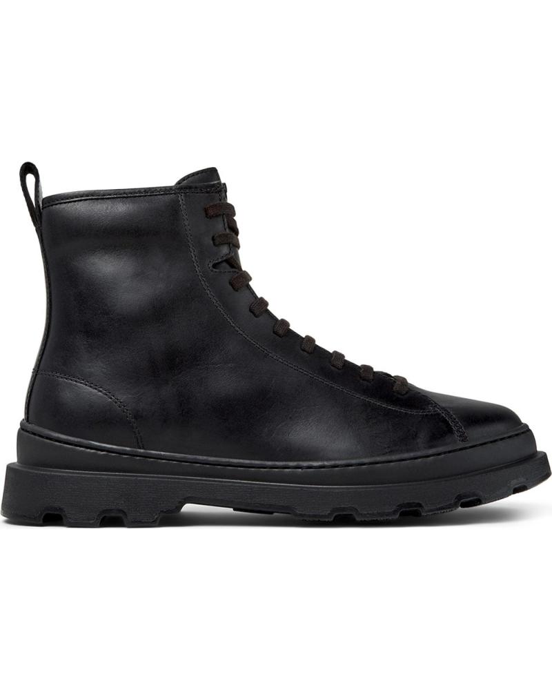 CAMPER BRUTUS K300533 BOTTINES EN CUIR NOIRES NEGRO001