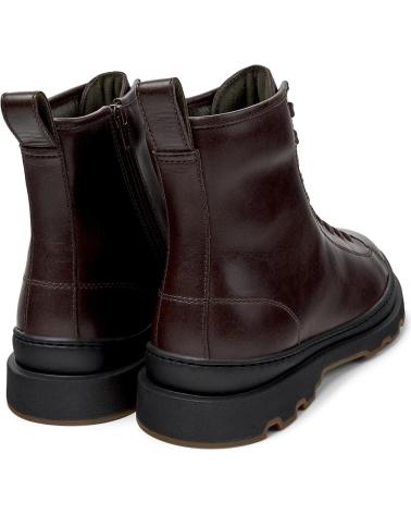 CAMPER BRUTUS K300533 BOTTINES EN CUIR MARRON MARRON002