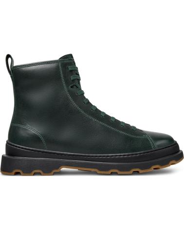 CAMPER BOTTINES EN CUIR BRUTUS K300533 VERT FONCÉ VERDE005