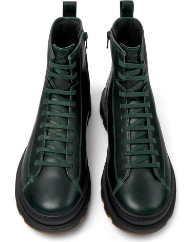 CAMPER BOTTINES EN CUIR BRUTUS K300533 VERT FONCÉ VERDE005