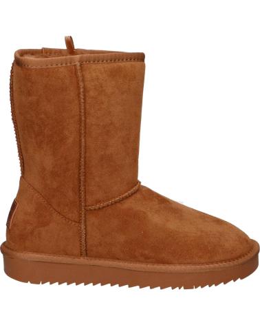 XTI 144445 BOTA EM CAMURÇA CAMEL ANTELINA CAMEL