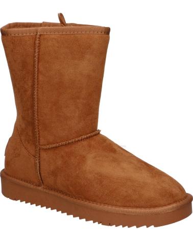 XTI 144445 BOTA EM CAMURÇA CAMEL ANTELINA CAMEL