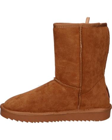 XTI 144445 BOTA EM CAMURÇA CAMEL ANTELINA CAMEL