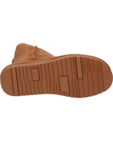 XTI 144445 BOTA EM CAMURÇA CAMEL ANTELINA CAMEL