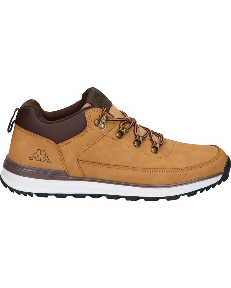 KAPPA MONSI 3119CUW - FREIZEIT-SNEAKER GELB TAN-BRAUN EICHE A0U - YELLOW TAN-BROWN OAK