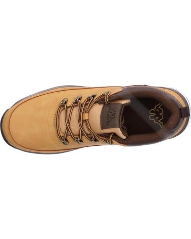 KAPPA MONSI 3119CUW - FREIZEIT-SNEAKER GELB TAN-BRAUN EICHE A0U - YELLOW TAN-BROWN OAK