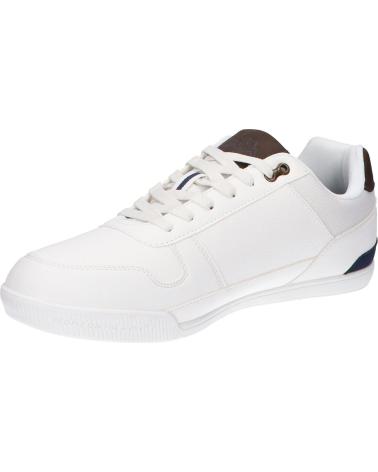 KAPPA LENOM 341E2CW - FREIZEIT-SNEAKER WEISS-BLAU MARINE A9G - WHITE-BLUE MARINE