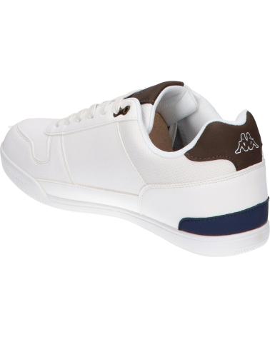 KAPPA LENOM 341E2CW - FREIZEIT-SNEAKER WEISS-BLAU MARINE A9G - WHITE-BLUE MARINE
