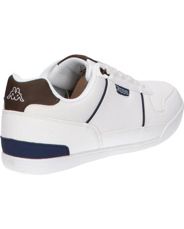 KAPPA LENOM 341E2CW - FREIZEIT-SNEAKER WEISS-BLAU MARINE A9G - WHITE-BLUE MARINE