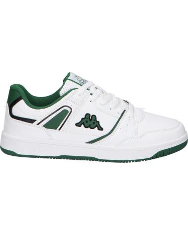 KAPPA MADLEY 341Z63W - ZAPATILLAS CASUAL BLANCO-VERDE EDEN A05 - WHITE-GREEN EDEN