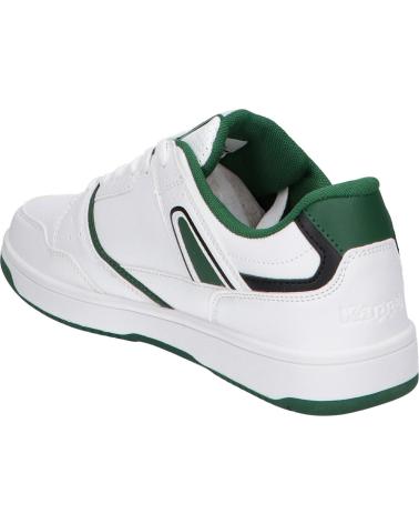 KAPPA MADLEY 341Z63W - CASUAL SNEAKERS WHITE-GREEN EDEN A05 - WHITE-GREEN EDEN