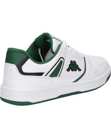 KAPPA MADLEY 341Z63W - CASUAL SNEAKERS WHITE-GREEN EDEN A05 - WHITE-GREEN EDEN