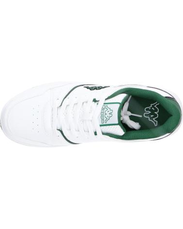 KAPPA MADLEY 341Z63W - CASUAL SNEAKERS WHITE-GREEN EDEN A05 - WHITE-GREEN EDEN