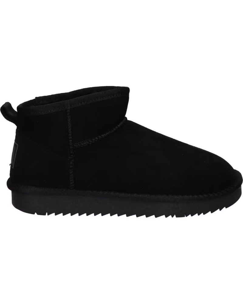 STIVALETTI BASSI XTI 144442 IN CAMOSCIO SINTETICO NEGRO