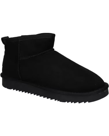 STIVALETTI BASSI XTI 144442 IN CAMOSCIO SINTETICO NEGRO