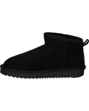 STIVALETTI BASSI XTI 144442 IN CAMOSCIO SINTETICO NEGRO