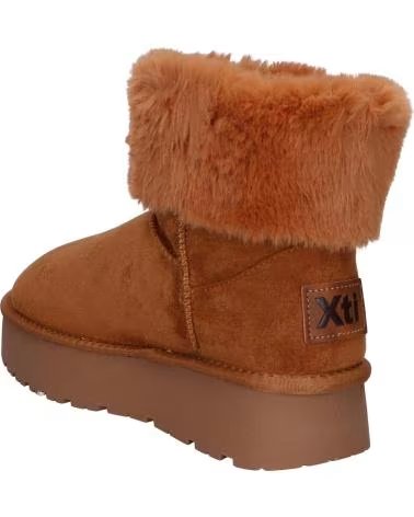 AUSTRALISCHE STIEFEL XTI 144719 AUS VELOURSLEDERIMITAT IN CAMEL MARRóN