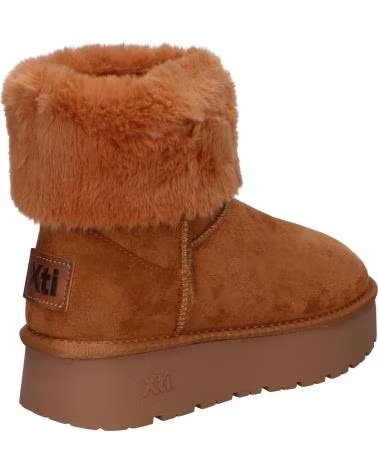 AUSTRALISCHE STIEFEL XTI 144719 AUS VELOURSLEDERIMITAT IN CAMEL MARRóN