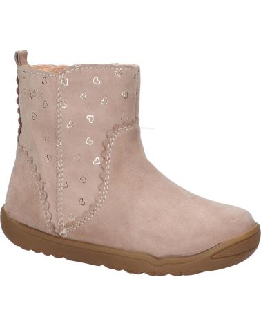 GEOX MACCHIA B264PA C5000 BEIGE BOOTS C5000 BEIGE