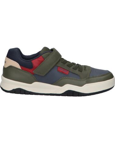 SNEAKER GEOX J PERTH C0938 MILITARY-NAVY J367RE 0MEFU C0938 MILITARY-NAVY