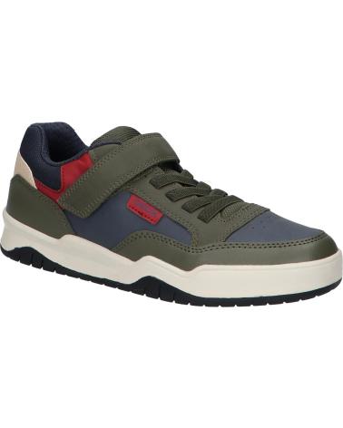 SNEAKER GEOX J PERTH C0938 MILITARY-NAVY J367RE 0MEFU C0938 MILITARY-NAVY