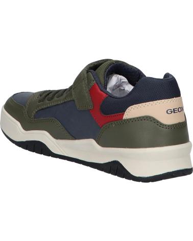 SNEAKER GEOX J PERTH C0938 MILITARY-NAVY J367RE 0MEFU C0938 MILITARY-NAVY