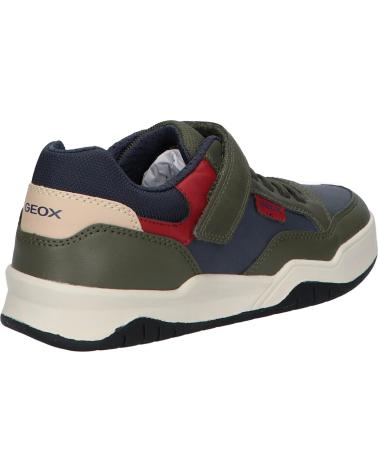 SNEAKER GEOX J PERTH C0938 MILITARY-NAVY J367RE 0MEFU C0938 MILITARY-NAVY