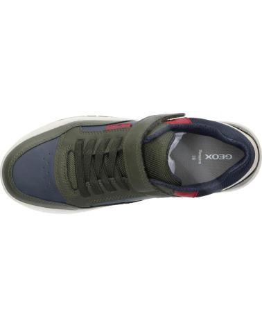 SNEAKER GEOX J PERTH C0938 MILITARY-NAVY J367RE 0MEFU C0938 MILITARY-NAVY
