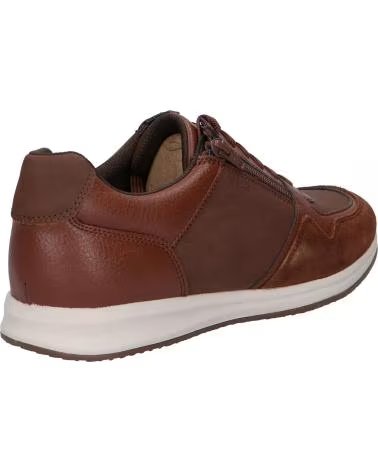 SCARPE CASUAL GEOX U AVERY A UOMO PELLE MARRONE C6003 BROWNCOTTO