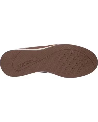 SCARPE CASUAL GEOX U AVERY A UOMO PELLE MARRONE C6003 BROWNCOTTO