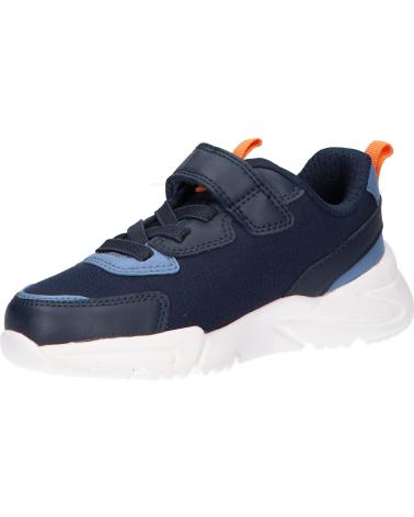 SNEAKERS GEOX LOFTUS J55MQB NAVY-ORANGE PER BAMBINI C0659 NAVY-ORANGE