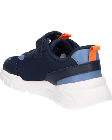 SNEAKERS GEOX LOFTUS J55MQB NAVY-ORANGE PER BAMBINI C0659 NAVY-ORANGE
