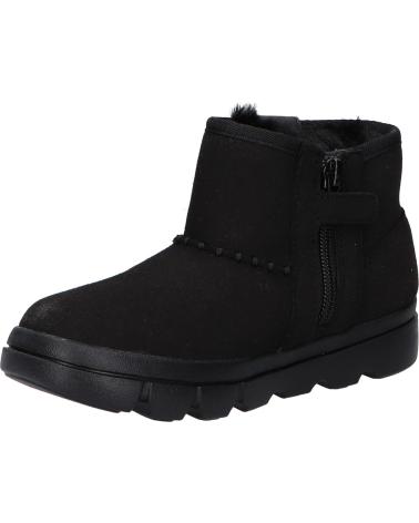 GEOX WILLABOOM J56NCA BLACK BOOTS FOR GIRLS C9999 BLACK