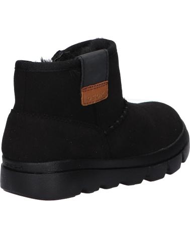 GEOX WILLABOOM J56NCA BLACK BOOTS FOR GIRLS C9999 BLACK