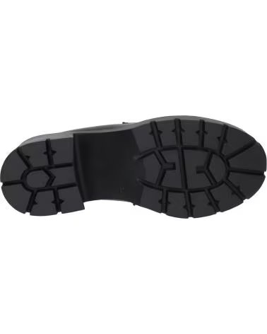 MOCASSINO XTI 143106 NERO CON TACCO BLOCCO E CATENA DECORATIVA NEGRO