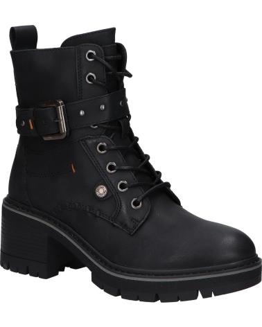 BOTAS MILITARES REFRESH 172909 PRETAS COM ATACADORES E FIVELA C NEGRO