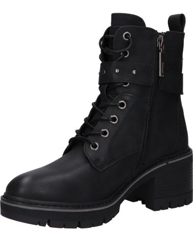 BOTAS MILITARES REFRESH 172909 PRETAS COM ATACADORES E FIVELA C NEGRO