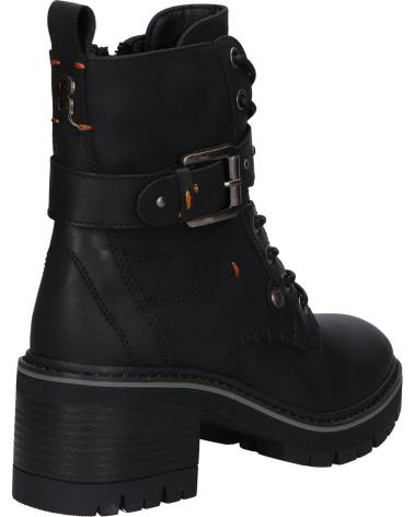 BOTAS MILITARES REFRESH 172909 PRETAS COM ATACADORES E FIVELA C NEGRO