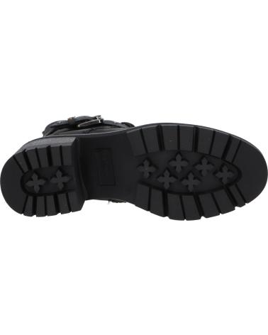 BOTAS MILITARES REFRESH 172909 PRETAS COM ATACADORES E FIVELA C NEGRO