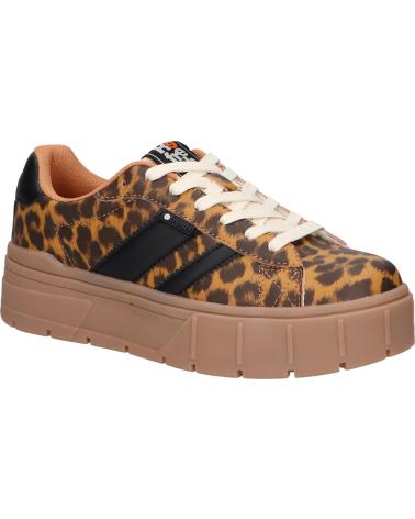 TÊNIS REFRESH 173107 C CAMEL ESTAMPA ANIMAL C CAMEL