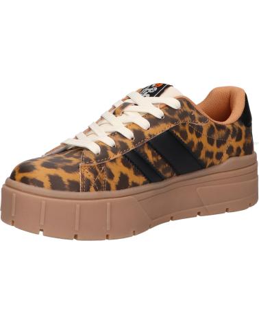 TÊNIS REFRESH 173107 C CAMEL ESTAMPA ANIMAL C CAMEL