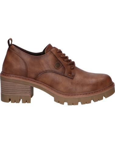 CHAUSSURE OXFORD REFRESH 172912 CAMEL AVEC SEMELLE CRANTÉE CAMEL